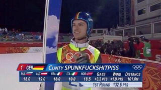 No, There's Not A Ski Jumper Named Cunty Spunkfuckshitpiss